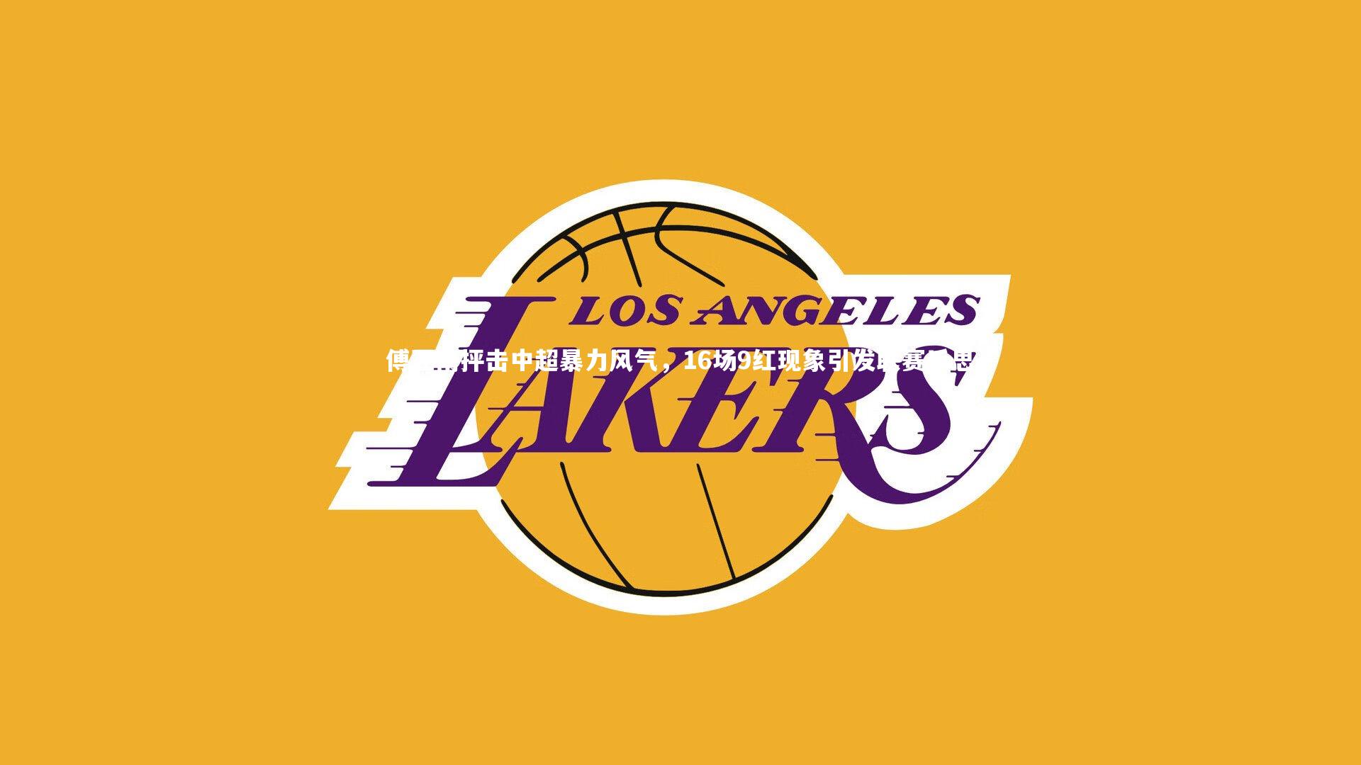 傅亚雨抨击中超暴力风气,16场9红现象引发联赛反思